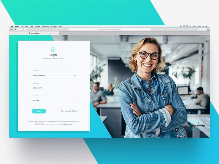 Educational e-Learning Portal